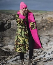 Dry Robe Long Sleeve Xl Camo Pink
