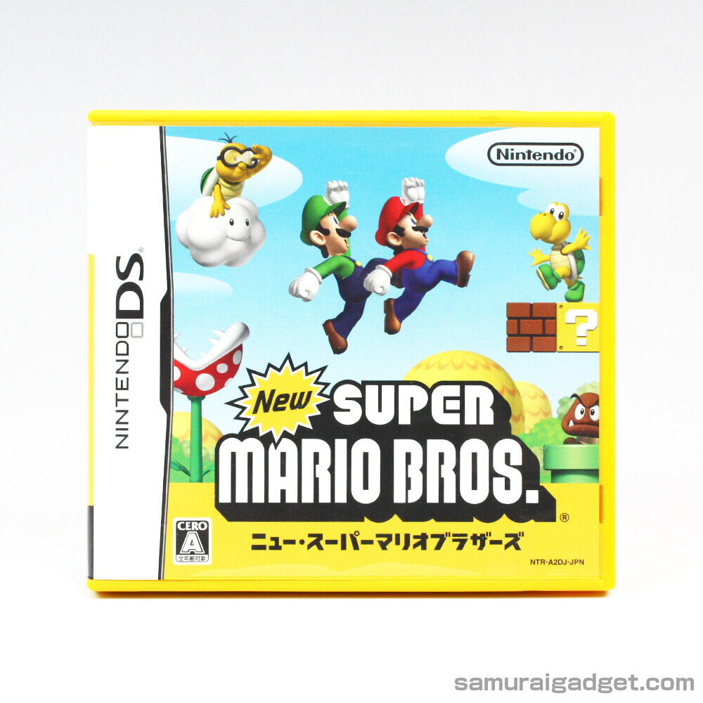 Jogos do Mario para DS terão capas vermelhas