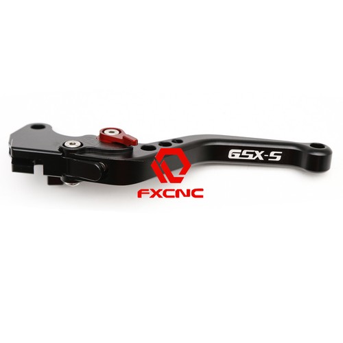 CNC Short Brake Clutch Levers w/GSX-S Logo For GSR750/GSX-S750 2011-2022 Black - Picture 13 of 14