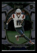 2022 Panini Select #93 Tyquan Thornton Rookie New England Patriots