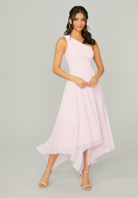 mori lee pink bridesmaid dress Kennedy Blue Alexis