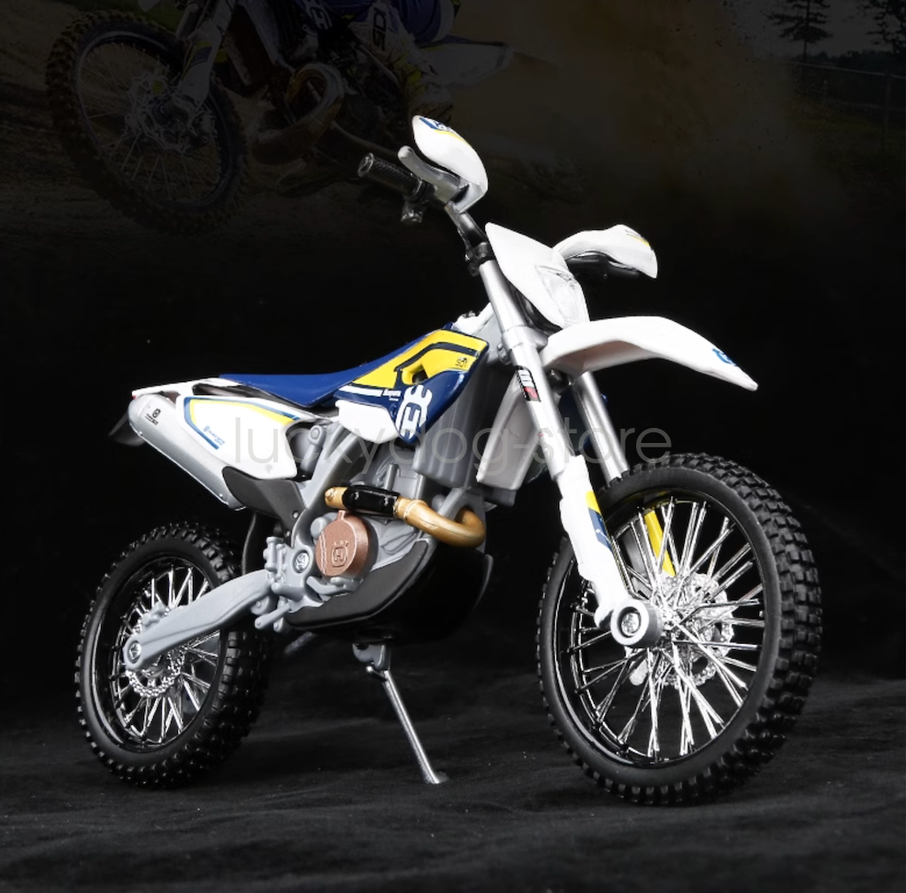 Maisto 1:12 Scale Husqvarna FE 501 Sports Bike Model Diecast Metal