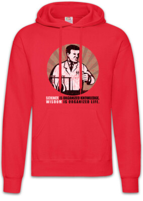 Science Is Organized Knowledge Hoodie Kapuzenpullover Natural Sciences Scientist
