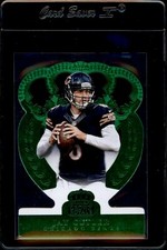 JAY CUTLER 2014 CROWN ROYALE FOOTBALL GREEN PARALLEL  /5 - CHICAGO BEARS *9764