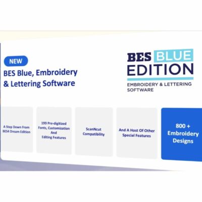 Brother BES Blue Edition Embroidery Software New