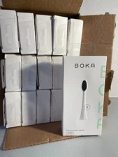 4 BOKA Electric Toothbrush soft replacement heads Whitening Charcoal activated