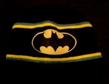 Batman Little Boy's Beanie Winter Hat - One size - approx fit sizes 4-7.