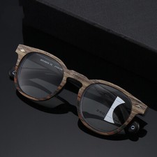 New Imitation wood grain Anti blue light Progressive Multifocal Reading Glasses