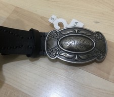 Sonoma Womens Leather Belt With Metal Buckle