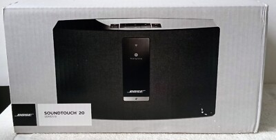 filosof gæld overgive Bose SoundTouch 20 Series III Wireless Music System - Black for sale online  | eBay