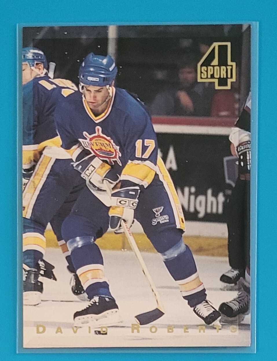 1994 Classic Four Sport #141 David Roberts Peoria IHL Hockey Card 