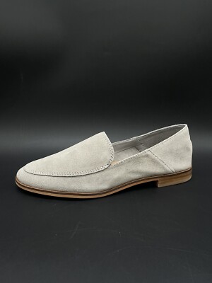Dolce Vita  Pamala  Loafer Smoke Gray Suede Leather Flats Women s Size 9.5