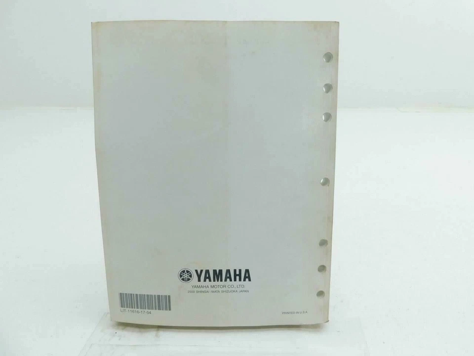 Yamaha Pro Hauler 700 1000 YXP manual de reparo serviço fabricante de equipamento original para 2004 - Imagem 4 de 4