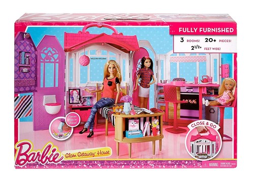 NEW Barbie Glam Getaway House. Fully Furnished Close And Go - Picture 3 of 4