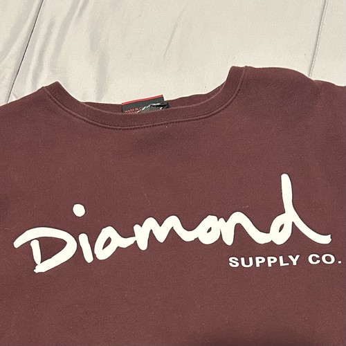 Diamond Supply Co Graphic Sweatshirt Crewneck Adult Size M EUC Long Sleeve - Picture 3 of 6