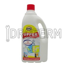 Disgorgante per scarichi acido rapido concentrato Upper Madras disotturante 1lt