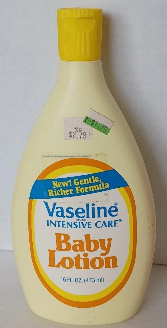 Vintage Rare Vaseline Intensive Care Baby Lotion 16 Fl. OZ. NOS Movie TV Prop
Opens in a new window