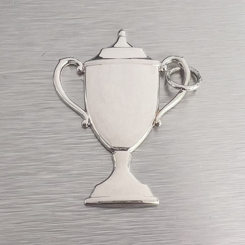 Tiffany & Co. 925 Sterling Silver Trophy Charm Key Chain Charm RARE | eBay