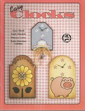 Easy Clocks Instructions tole painting provo craft Very Good