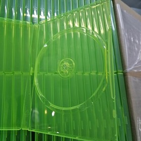 Lot Of 100 New XBOX 360 Translucent Clear Green Replacement Cases US Stock