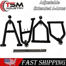 For 1987-2006 Yamaha Banshee 350 YFZ 350 A-Arms +2+1 Wider Adjustable Extended