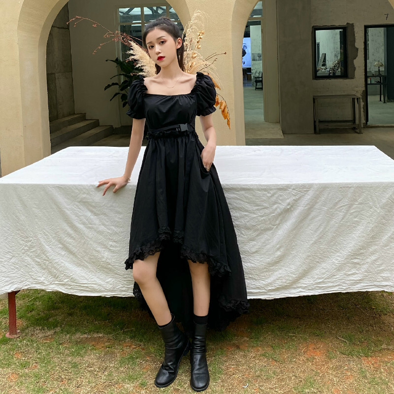 ASOS Floral Embroidered Cut Out Puff Sleeve Midi Dress In Green - Foto 4