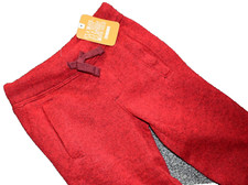E6 NWT 3T GYMBOREE Red Sweater Fleece Pull On Pants Elastic Drawstring Pockets