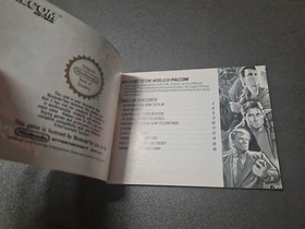 NOTICE pour jeu Mission Impossible Nintendo NES  FRA