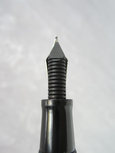 NICE ORIGINAL VINTAGE ESTERBROOK 2668 BLACK LEVER FILL FOUNTAIN PEN - Picture 15 of 16