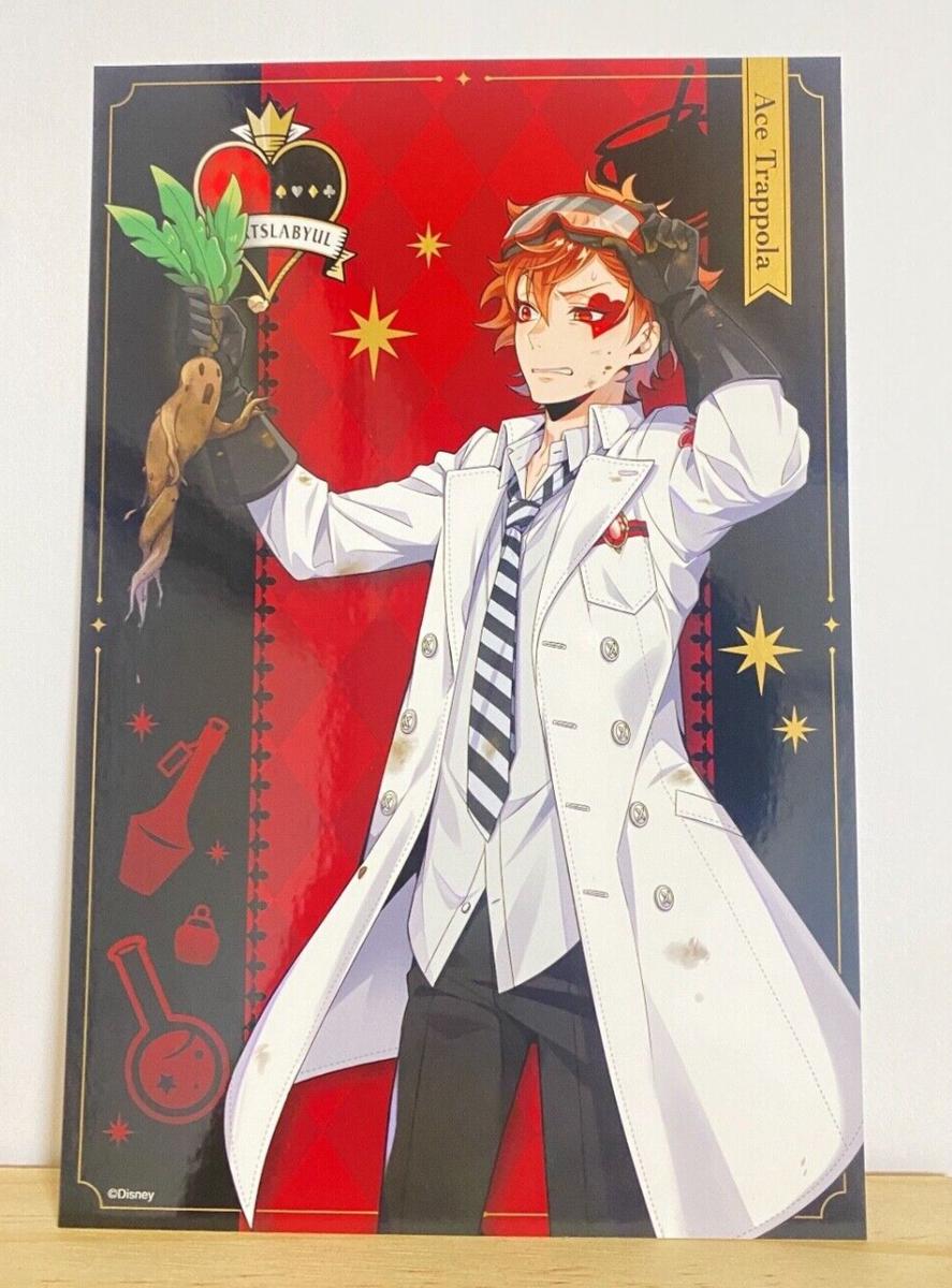 Ace Trappola Disney Twisted Wonderland Alchemy Limited Postcard