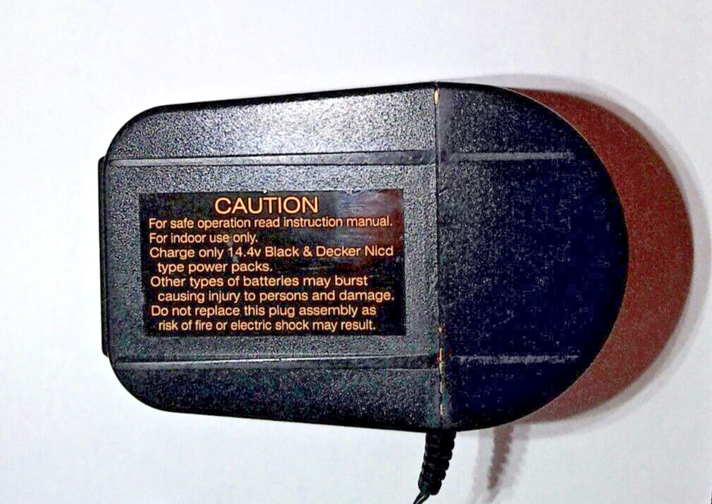 Black & Decker PS180 14.4V Battery Charger OEM ORIGINAL 14.4 VOLTS