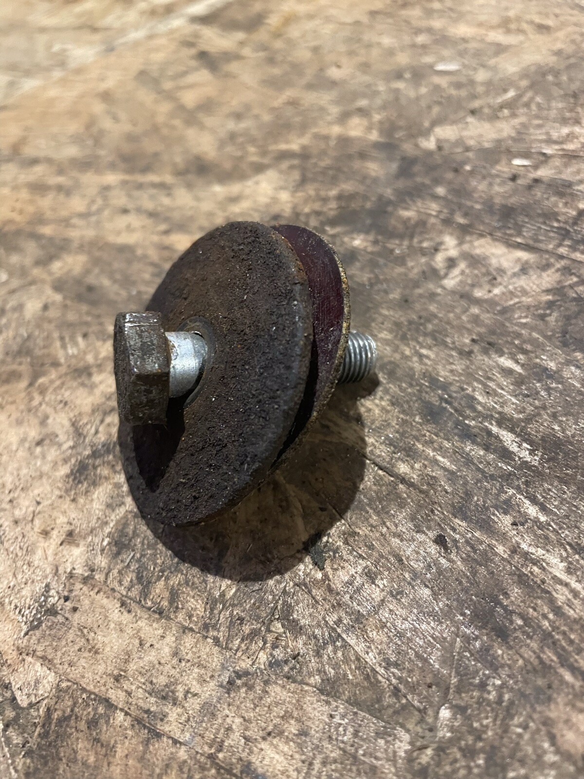Blade Fixing Bolt From A Husqvarna R147s Petrol Mower, Briggs XT45 Engine (126)