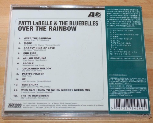 Patti Labelle & The Bluebelles - Over The Rainbow - Sealed 2012 Remastered CD - Picture 2 of 2