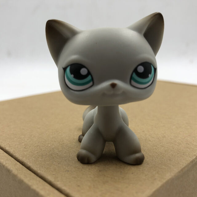 LPS Littlest Pet Shop Short Hair Sitting Cat #11 Generation 1 | eBay