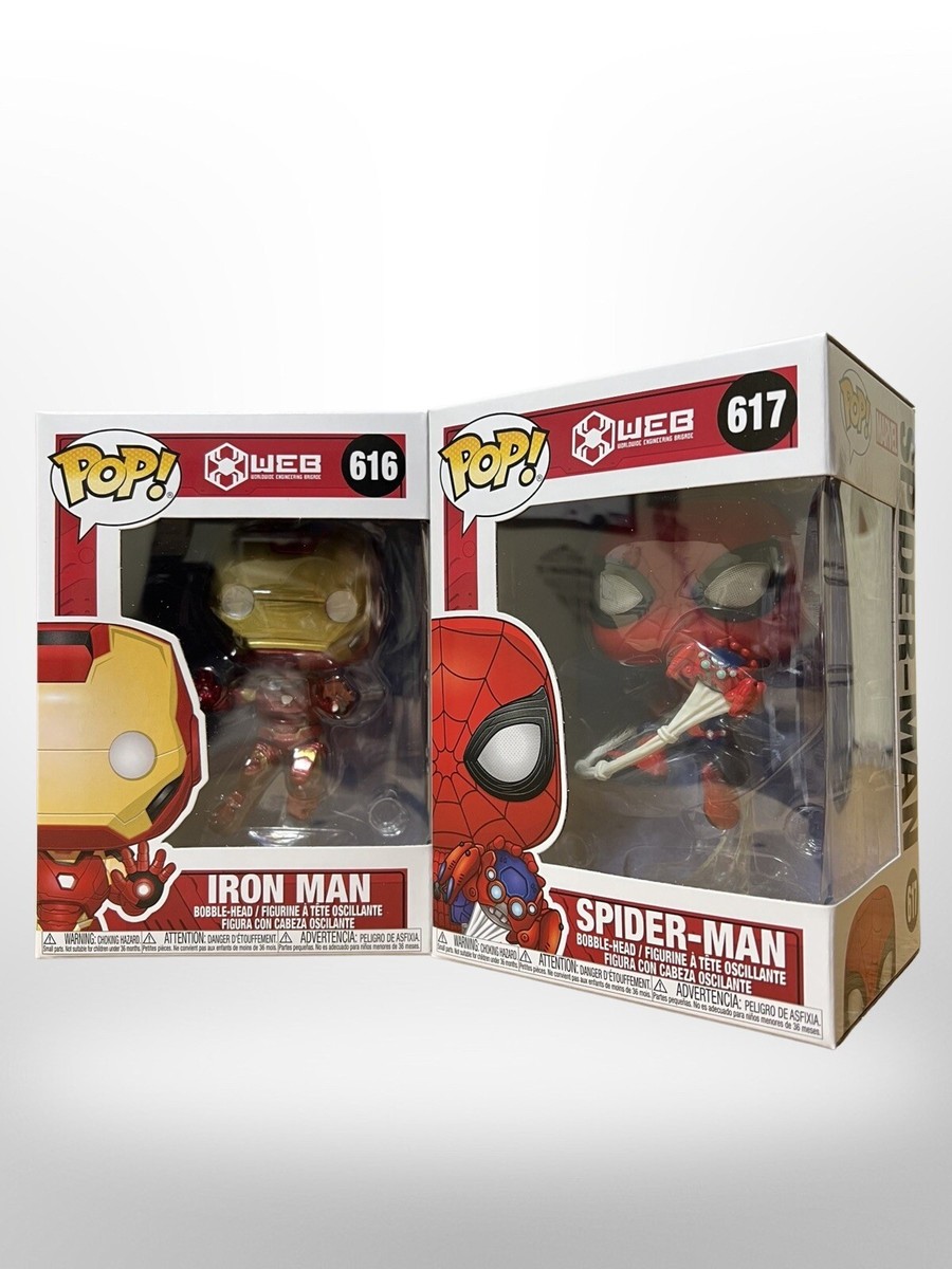 【限定】Funko Pop Iron Man Avengers Campus Iron Man #616 Marvel AVENGERS CAMPUS Disneyland Exclusive