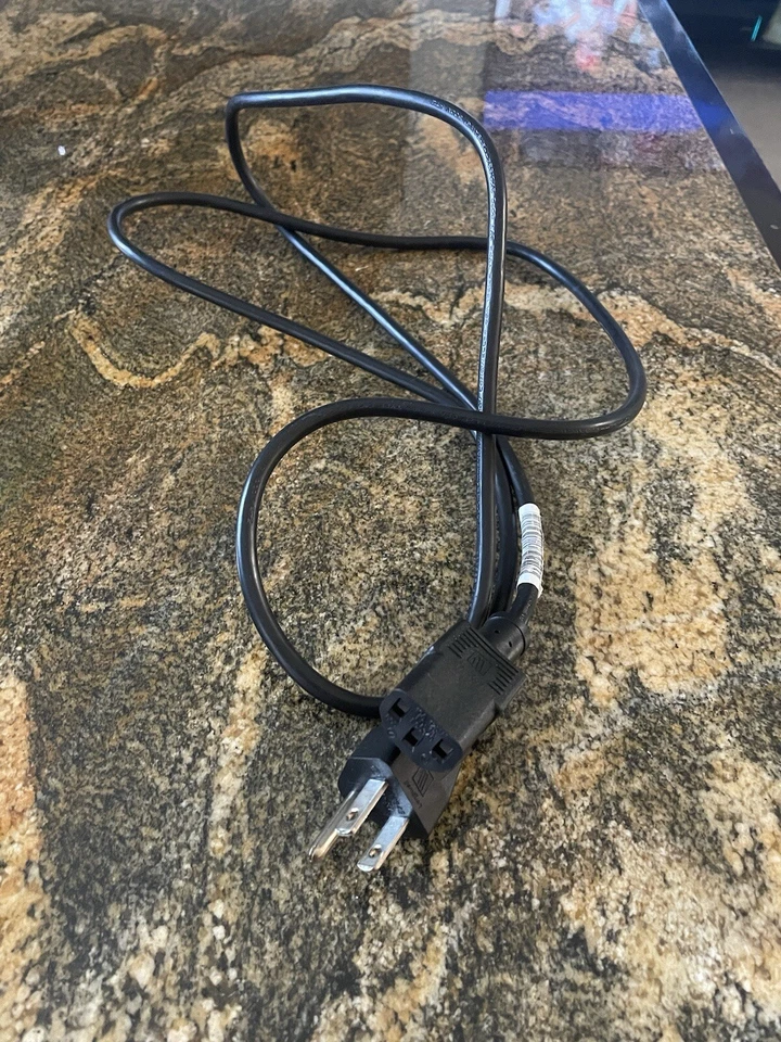 6FT AC Power Cord Cable Universal Replacement For Xbox PSU Monitor - Image 2 of 3