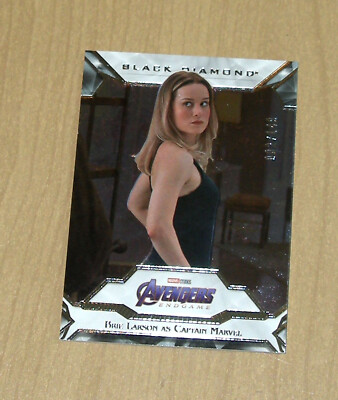 2021 UD Marvel Black Diamond base Brie Larson CAPTAIN MARVEL 2021 UD Marvel Black Diamond base Brie Larson CAPTAIN MARVEL