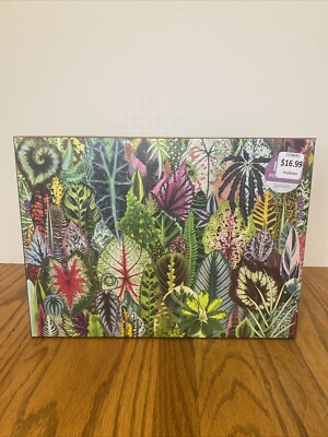 Galison Houseplant Jungle 1000 Piece Jigsaw Puzzle