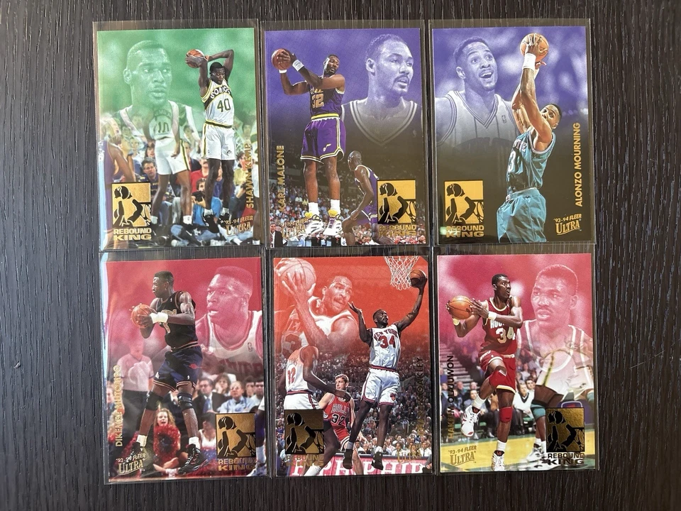 Карты 1993-94 Fleer Ultra REBOUND KING - Изображение 2 из 4