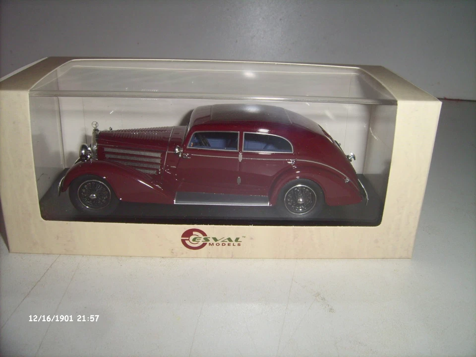 AUSTRO DAIMLER ADR 8 ALPINE SEDAN 1:43 ESVAL EMEU43003B in OVP - Bild 2 von 4