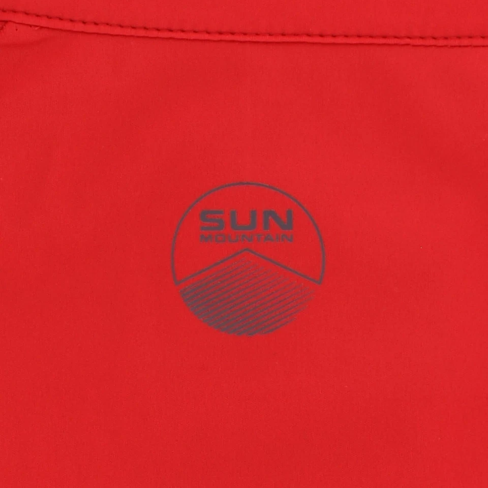 Sun Mountain Summit S/S 1/4 Cremallera Rojo/Acero Prendas exteriores Hombres L Foto 4 de 4
