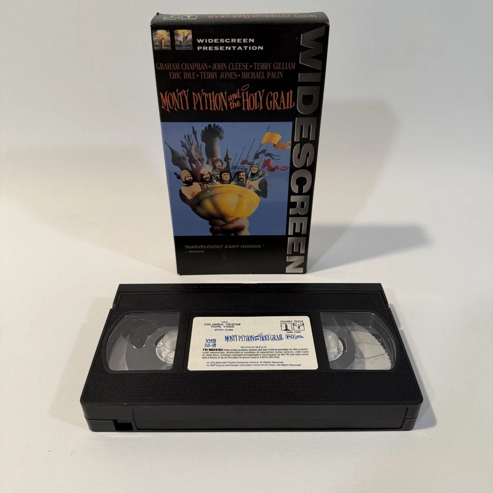 Monty Python and the Holy Grail VHS Tape 1996 Comedy Classic Paramount Video - Image 3 of 4