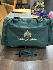ROVOS RAIL Duffle Bag PRIDE OF AFRICA Travel Bag Gym Bag Green Large &ldquo;VERY RARE&rdquo;