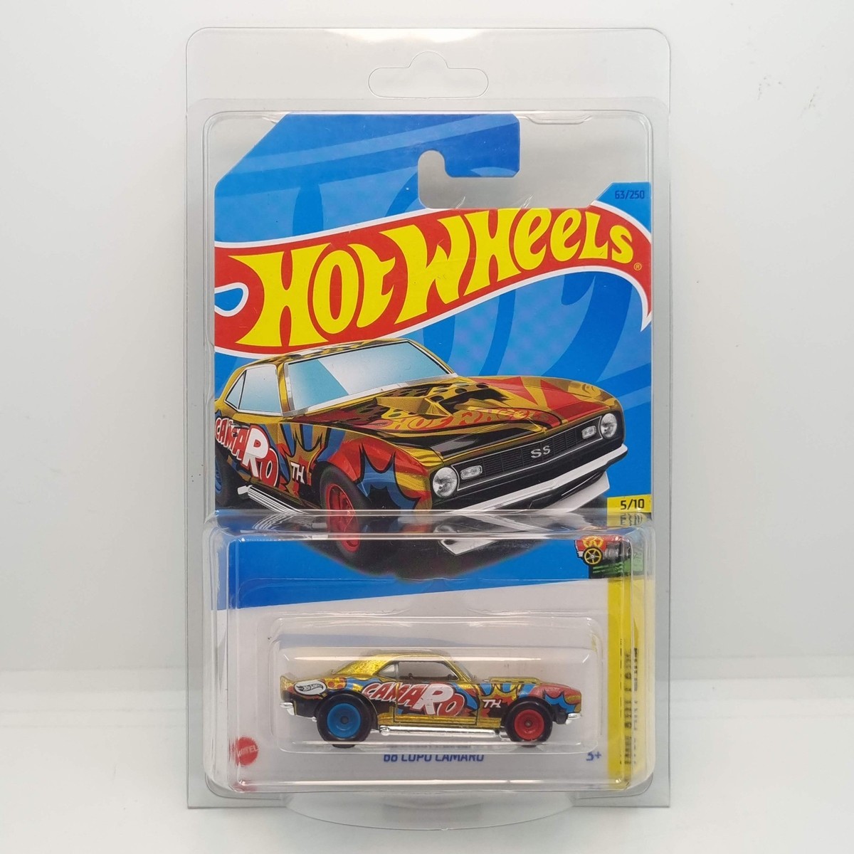 Hot Wheels 2023 Super Treasure Hunt '68 Copo Camaro W/ Protector