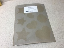 New Sealed Creative Memories Templates Designs Stars Hearts Geometric 2 Sheets