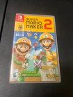 Super Mario Maker 2 Nintendo Switch Game Cartridge with Case