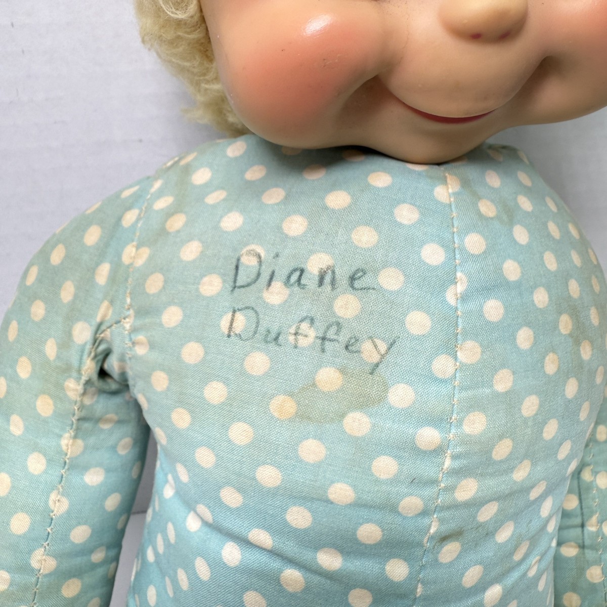 RARE RUSHTON Doll Rubber Face 1st Mrs Beasley Doll - Jill Doll VHF