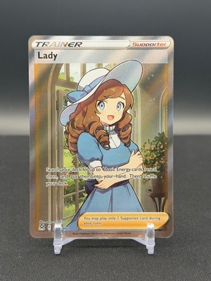 Pokemon TCG Lady Trainer Full Art Ultra Rare Card 193/196 Swsh11 Lost  Origin | eBay