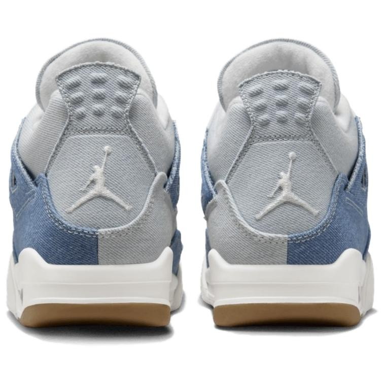 Size 8.5 - Air Jordan 4 Retro TEX Worn Blue Denim W for sale