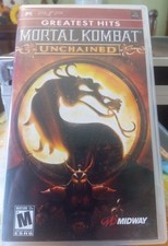 Mortal Kombat Unchained Greatest Hits PSP UMD